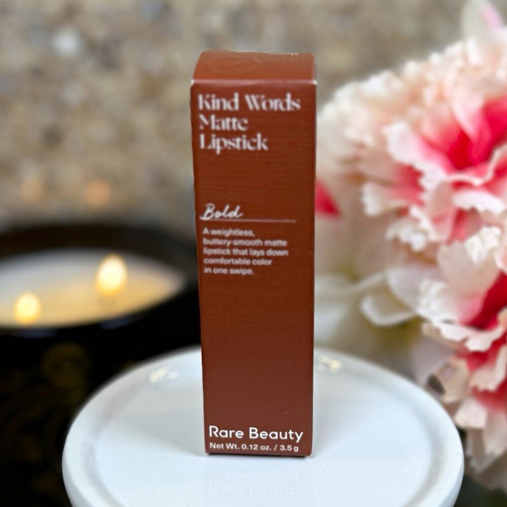 Rare Beauty Kind Words Weightless Matte Lipstick Stick Bold 0.12 oz